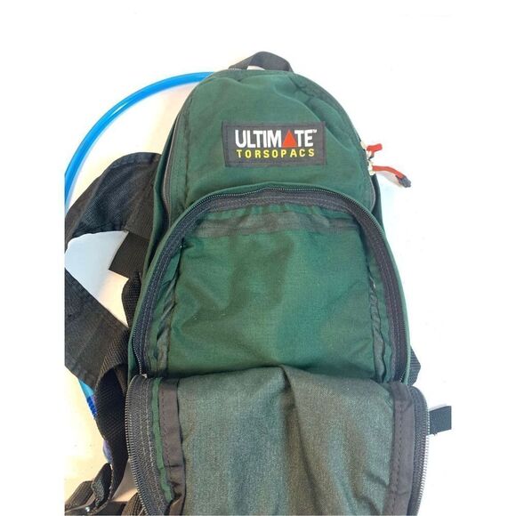 Vintage Ultimate Torsopacs Stratus Hydration Backpack New Bladder Dark Green - Picture 7 of 7